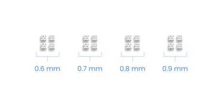 Mouse Button Spacers