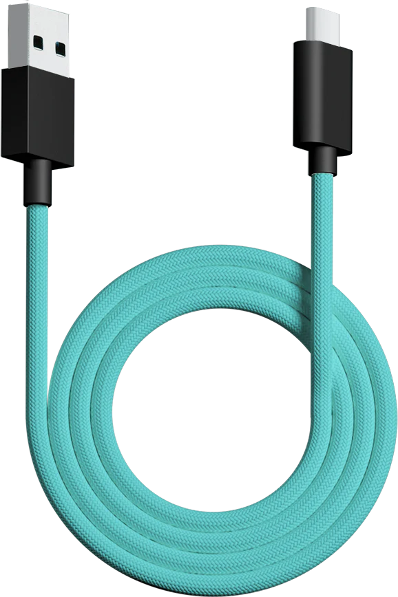 USB C Paracord Cable Charging Flexible Wired Cord usb a to c - Image 7