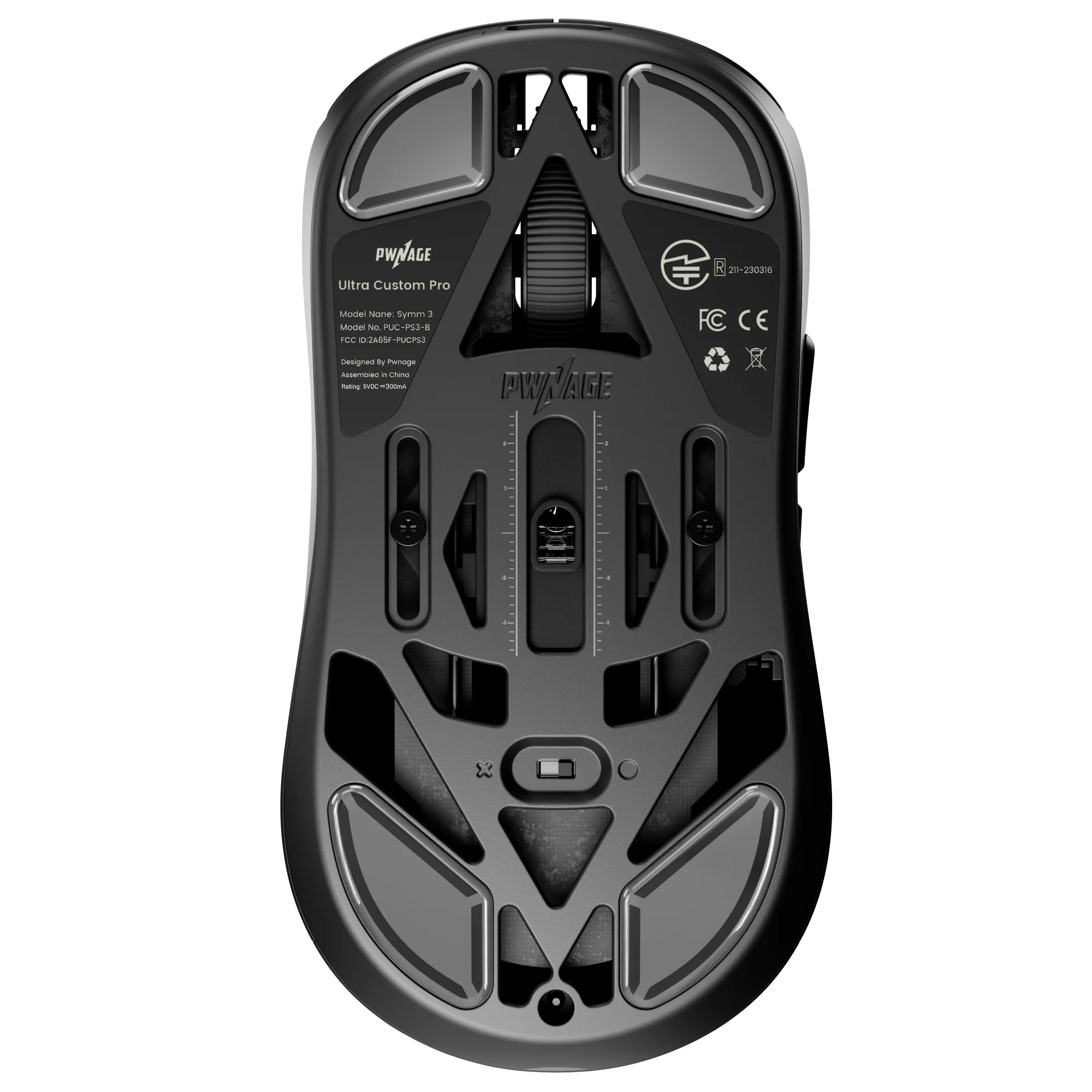 Ultra Custom Symm 3 Glass Feet - Image 2
