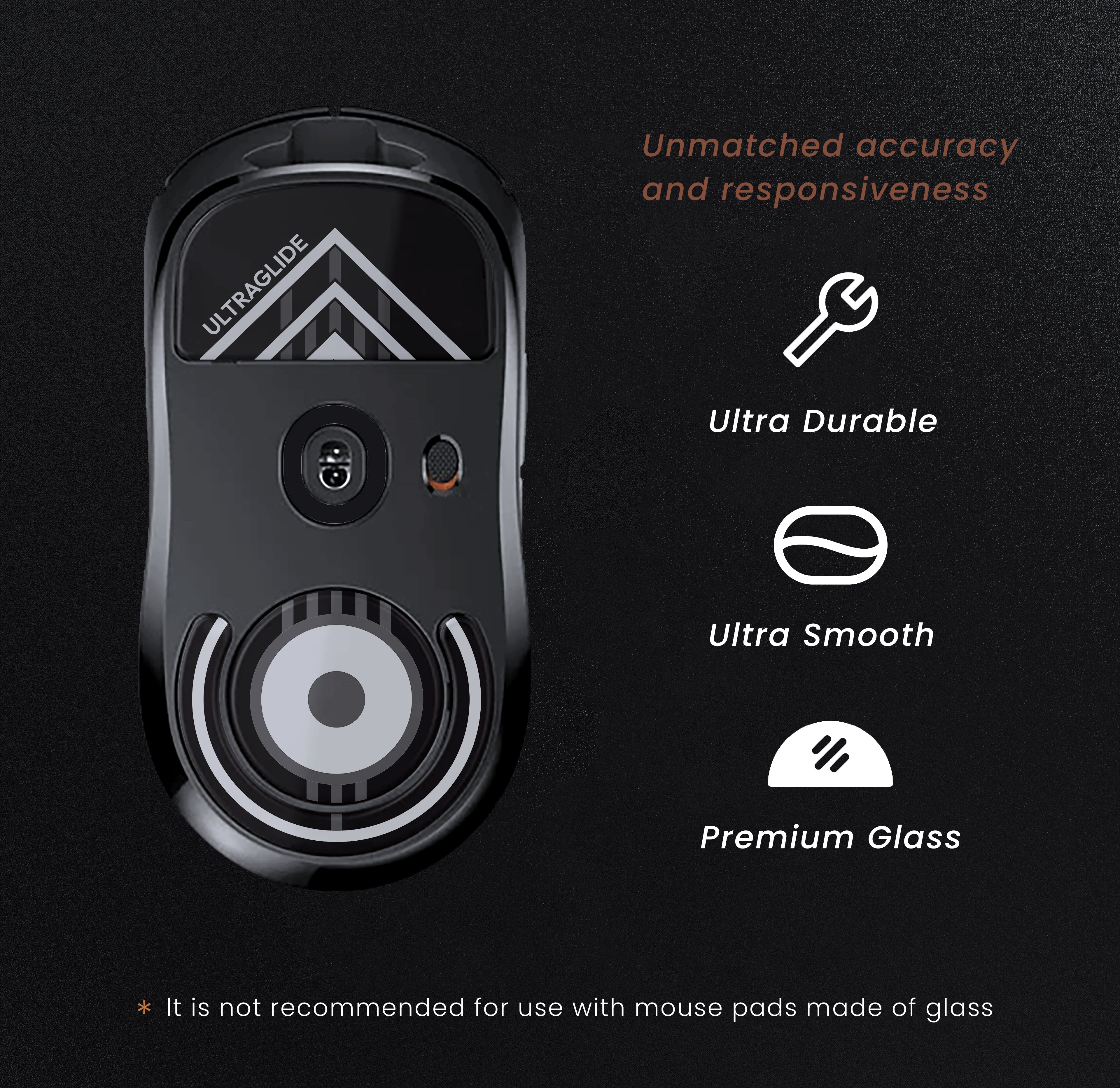 Ultraglide Glass Skates for Logitech G Pro X Superlight - Image 3